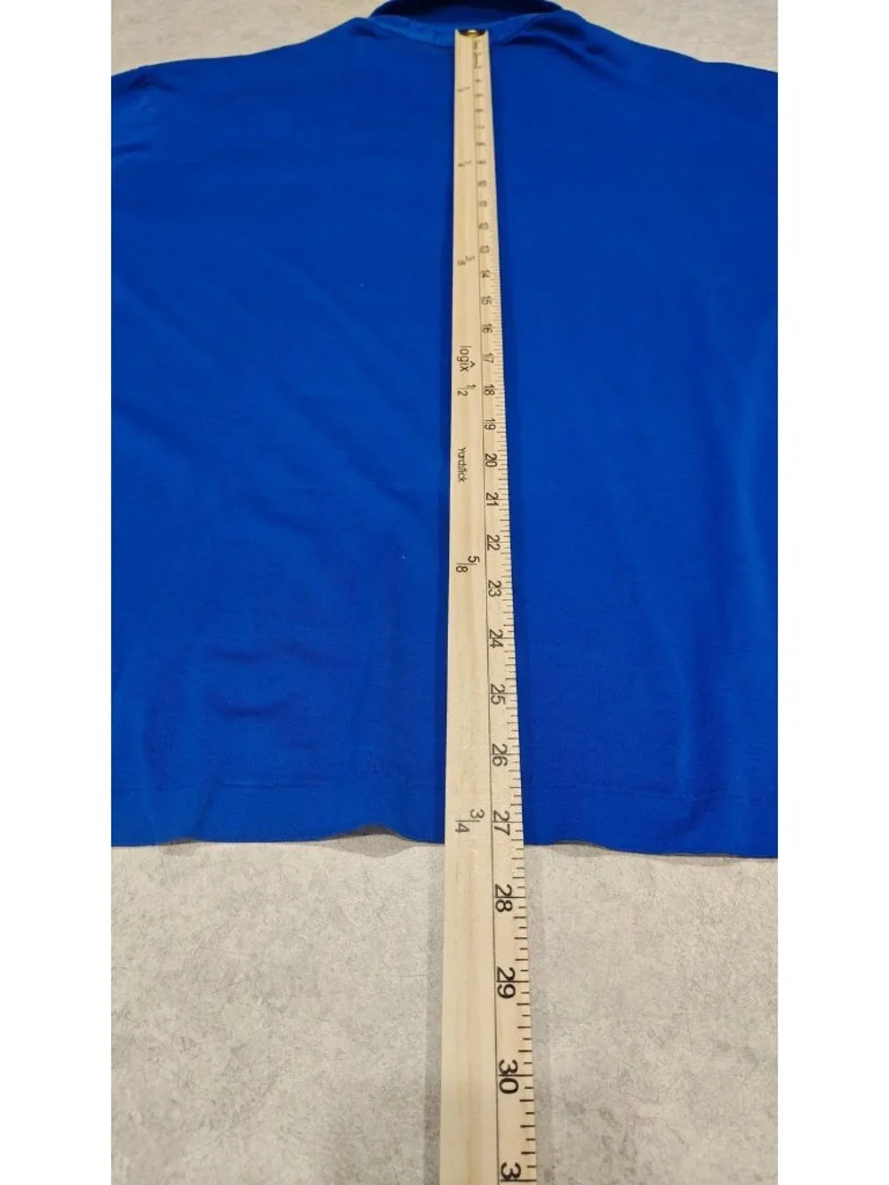 Polo Ralph Lauren Polo Shirt Mens XL Blue Popover Long Sleeve Pocket Jersey